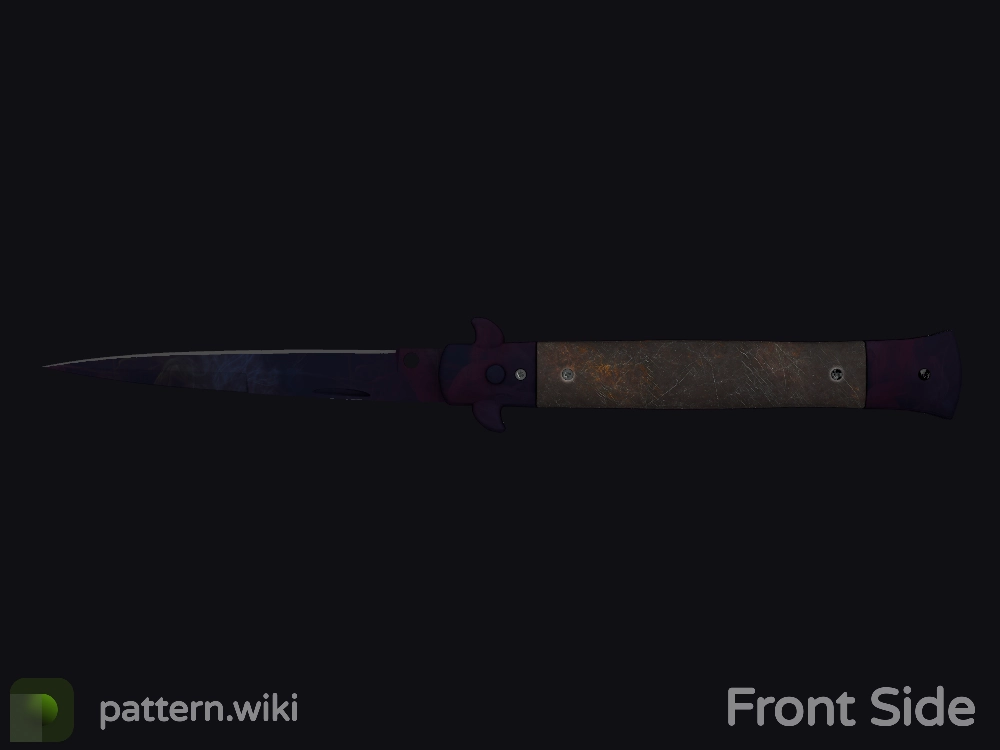 Stiletto Knife Doppler seed 809