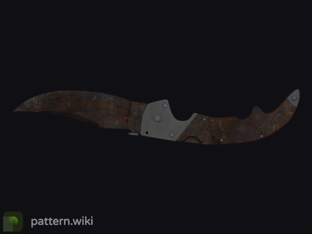 Falchion Knife Rust Coat seed 622