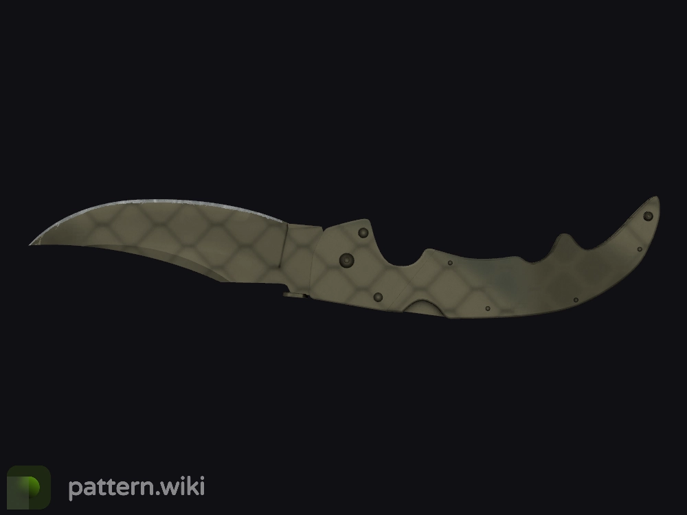 Falchion Knife Safari Mesh seed 114