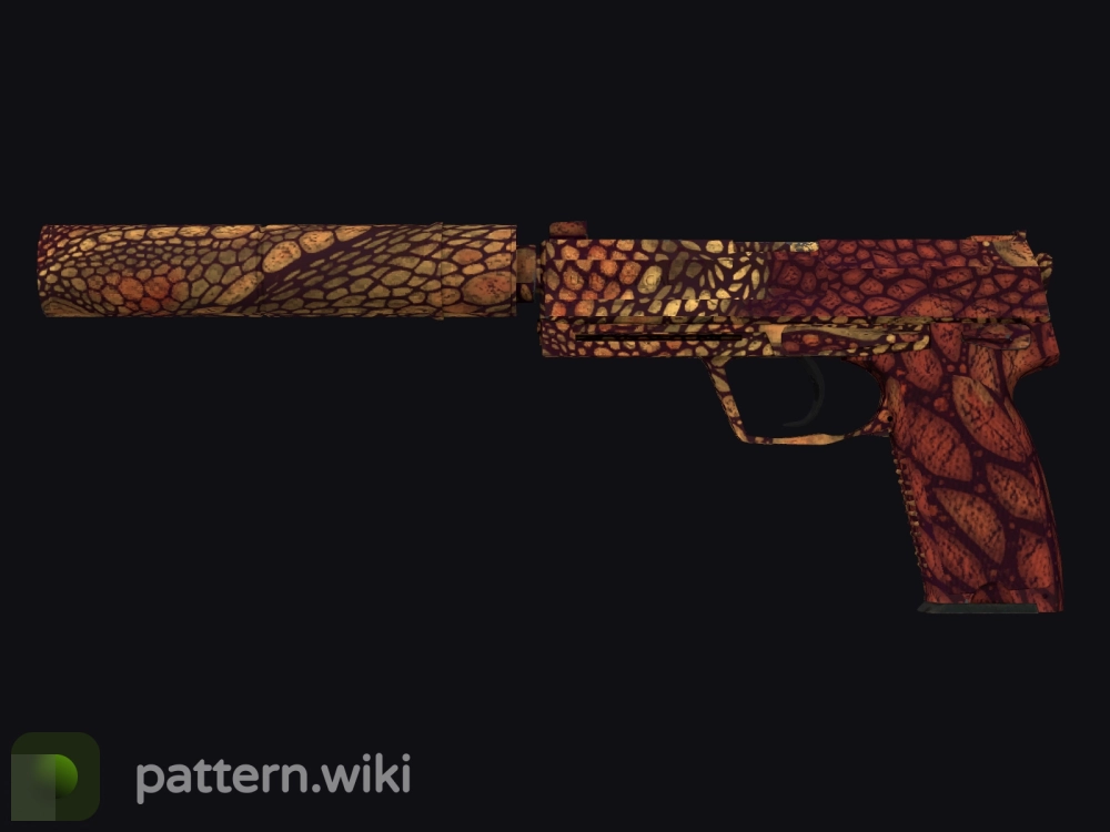 USP-S Orange Anolis seed 649