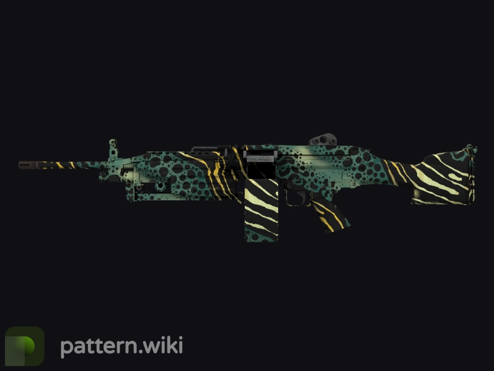 M249 Emerald Poison Dart seed 732