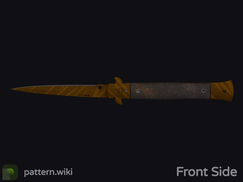 Stiletto Knife Tiger Tooth seed 25