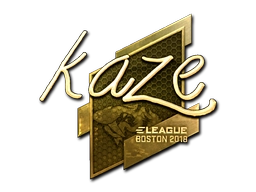 Sticker Kaze (Gold) | Boston 2018 preview