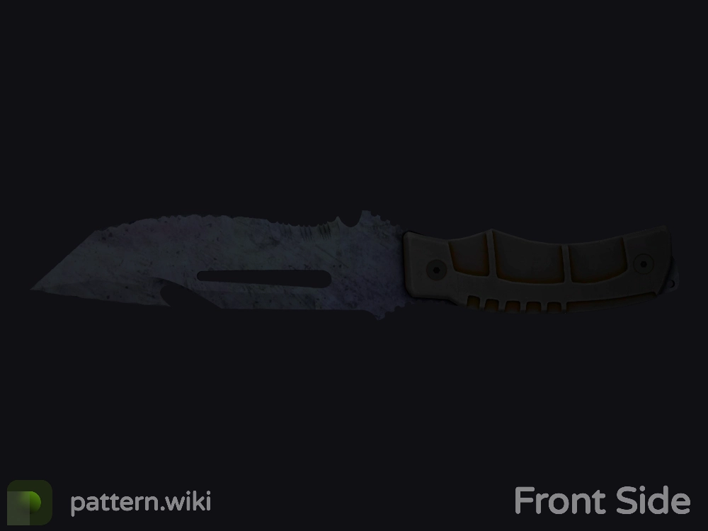 Survival Knife Blue Steel seed 456