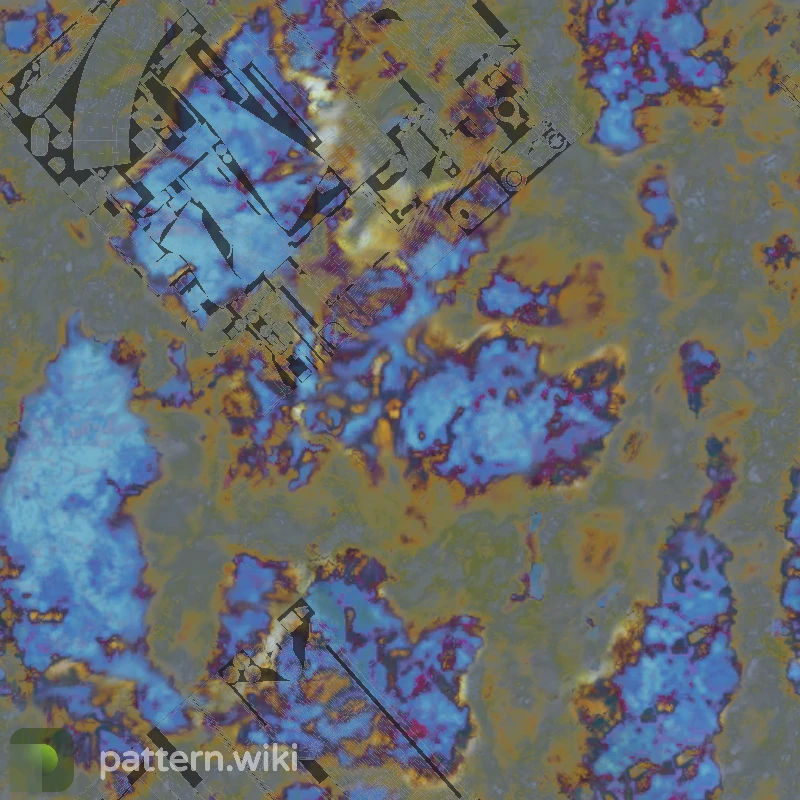 AK-47 Case Hardened seed 295 pattern template