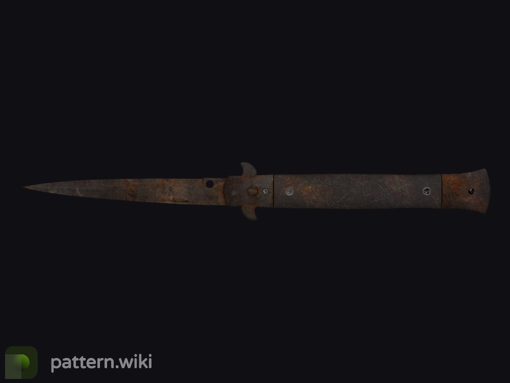 Stiletto Knife Rust Coat seed 68