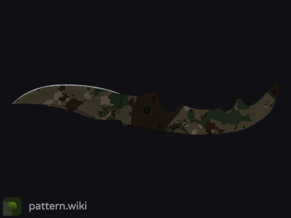 Falchion Knife Forest DDPAT seed 531