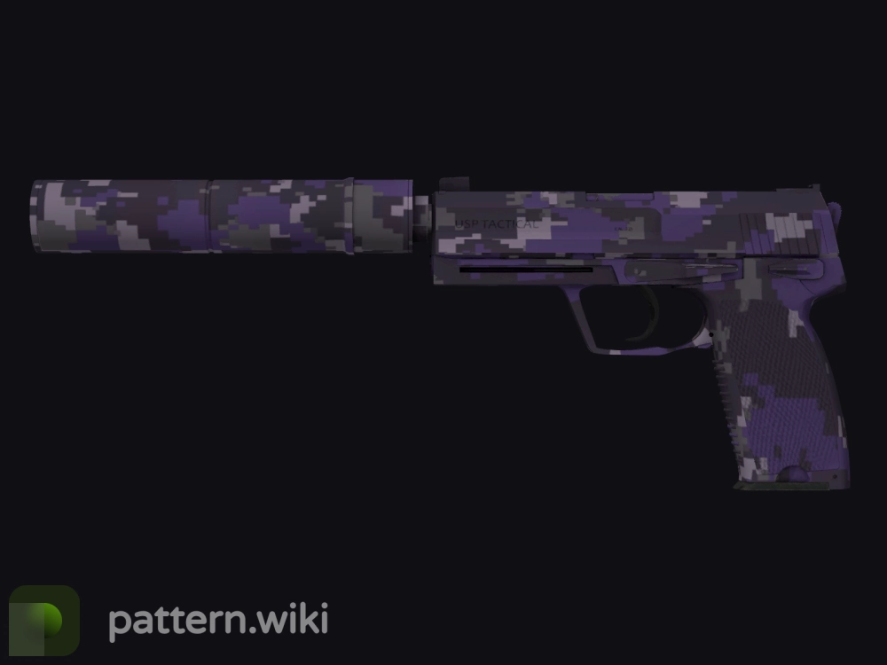 USP-S Purple DDPAT seed 852