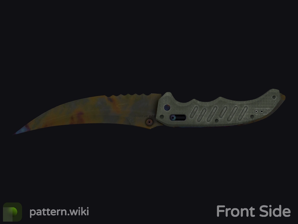 Flip Knife Case Hardened seed 395