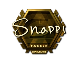 Sticker Snappi (Gold) | London 2018 preview