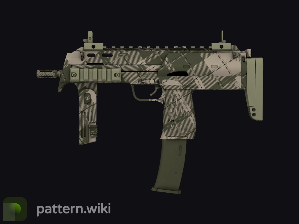 MP7 Olive Plaid seed 718