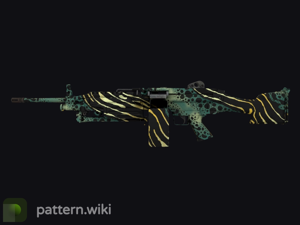 M249 Emerald Poison Dart seed 106