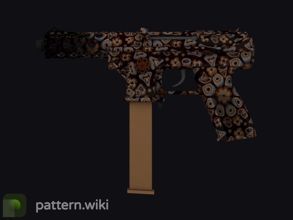 Tec-9 Orange Murano seed 428