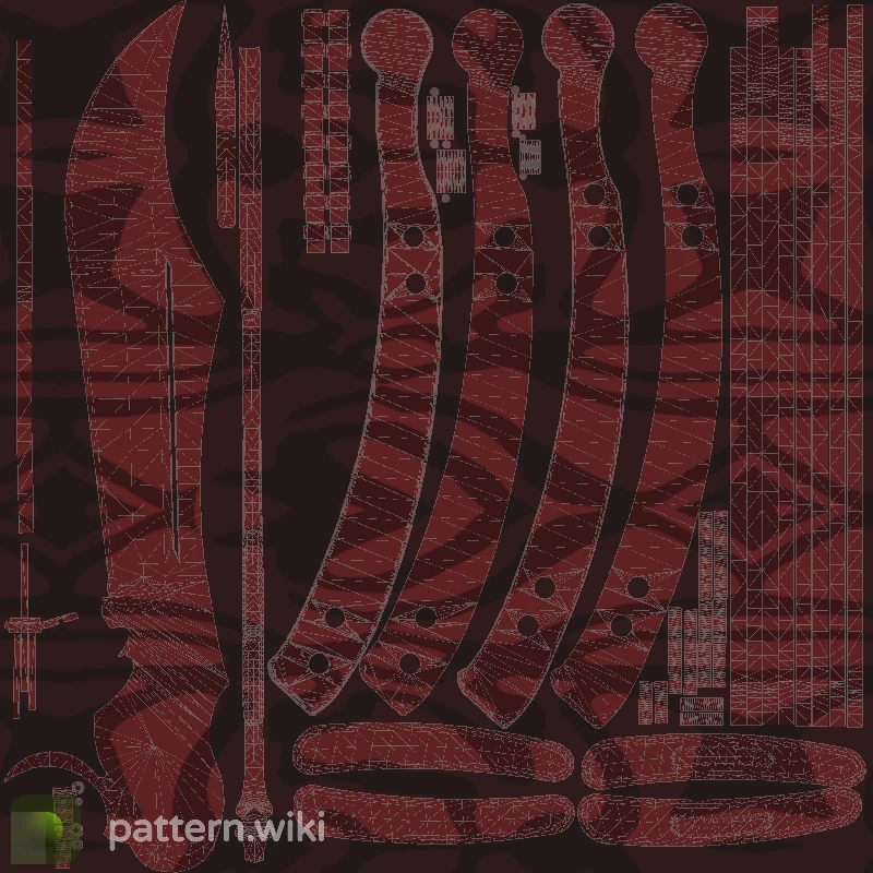 Butterfly Knife Slaughter seed 547 pattern template