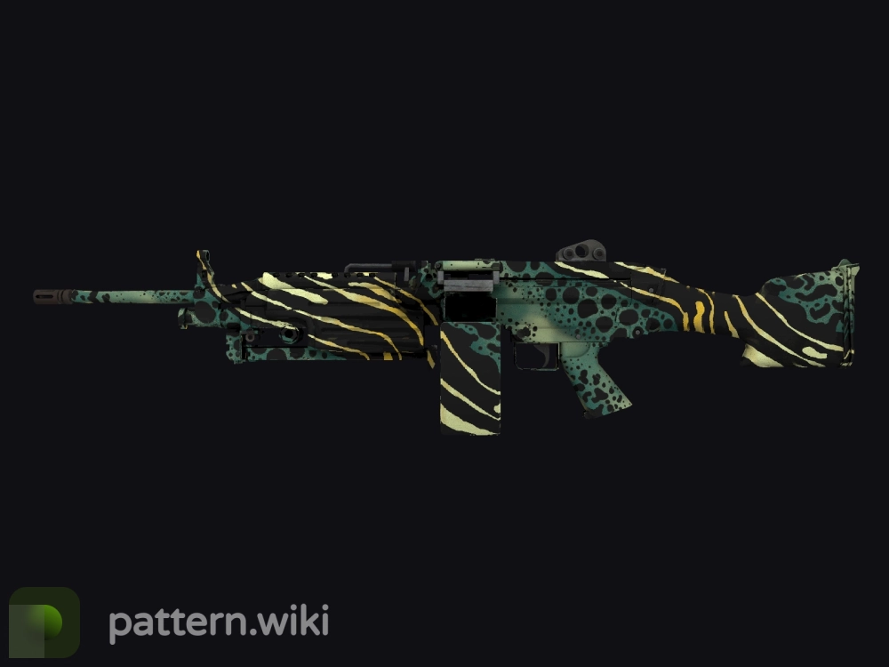 M249 Emerald Poison Dart seed 772