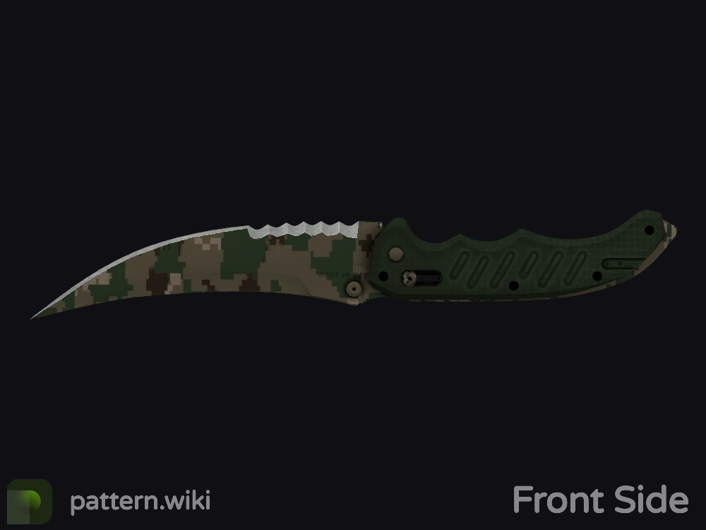 Flip Knife Forest DDPAT seed 767