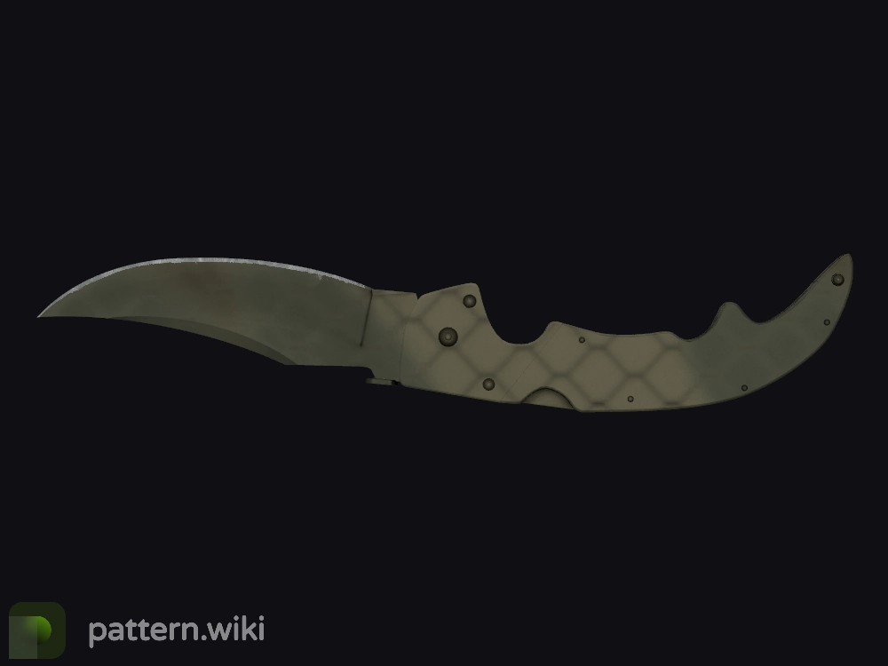 Falchion Knife Safari Mesh seed 734