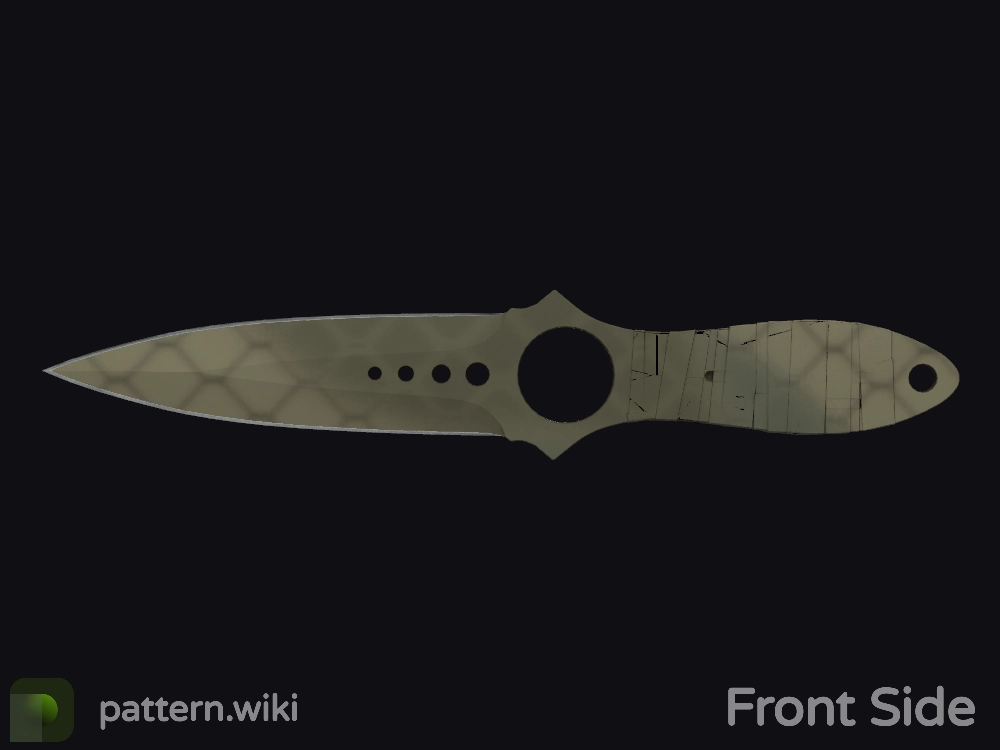 Skeleton Knife Safari Mesh seed 773