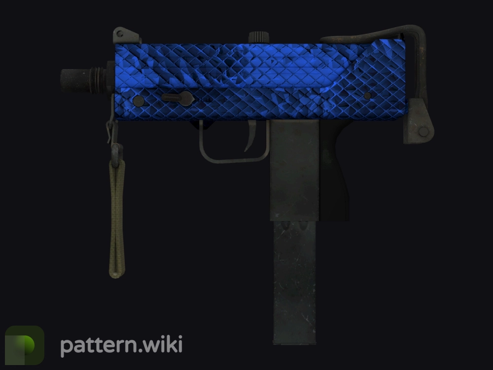 MAC-10 Lapis Gator seed 412