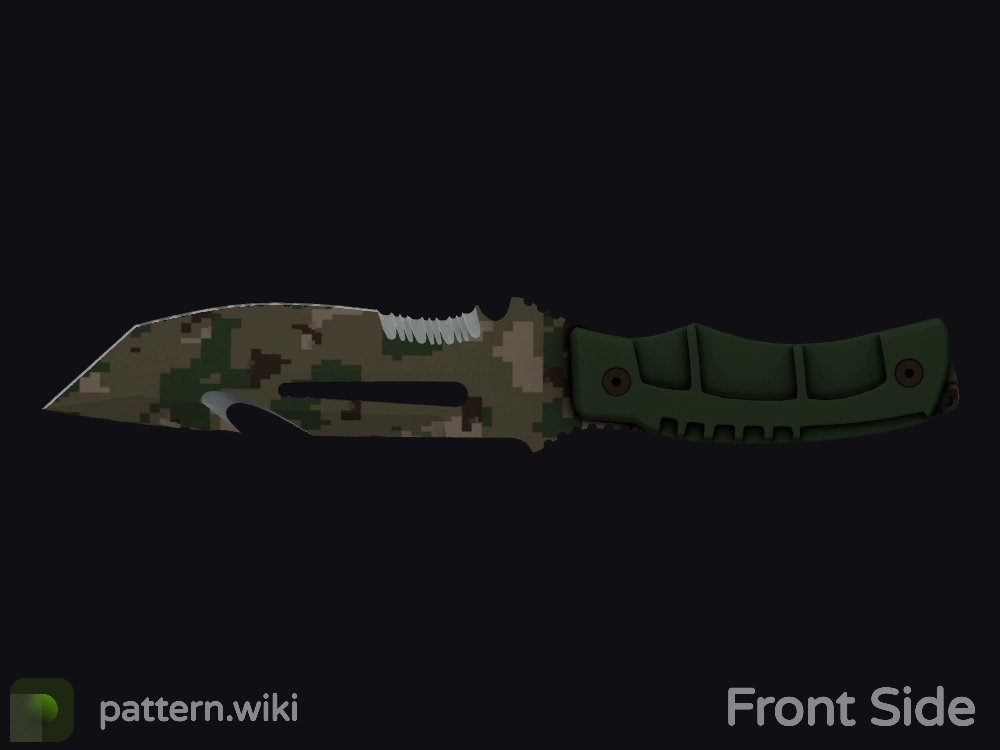 Survival Knife Forest DDPAT seed 380