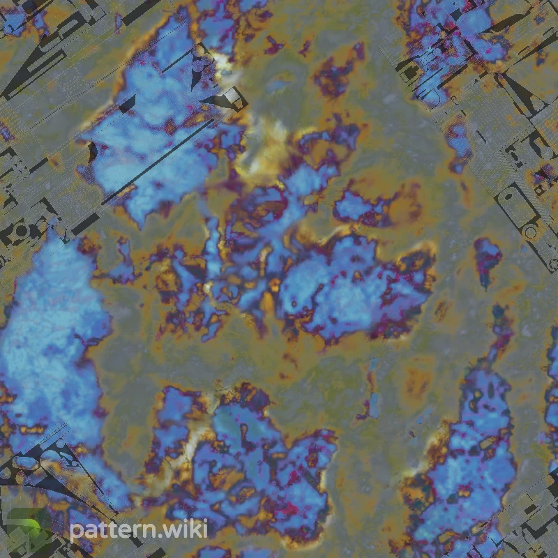 AK-47 Case Hardened seed 888 pattern template