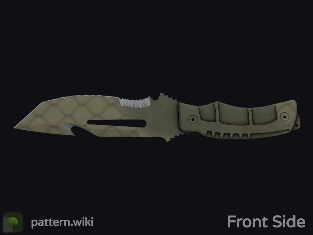 Survival Knife Safari Mesh seed 809