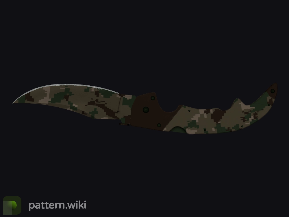 Falchion Knife Forest DDPAT seed 512