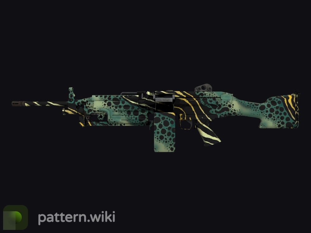 M249 Emerald Poison Dart seed 985