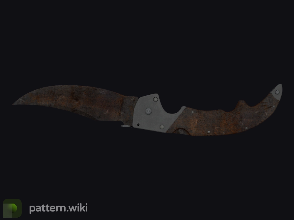 Falchion Knife Rust Coat seed 516