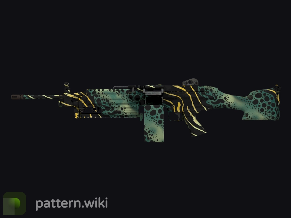 M249 Emerald Poison Dart seed 406