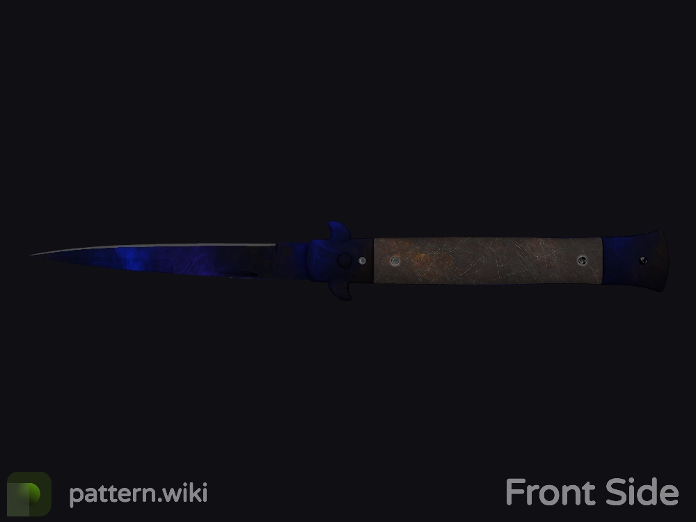 Stiletto Knife Doppler seed 699