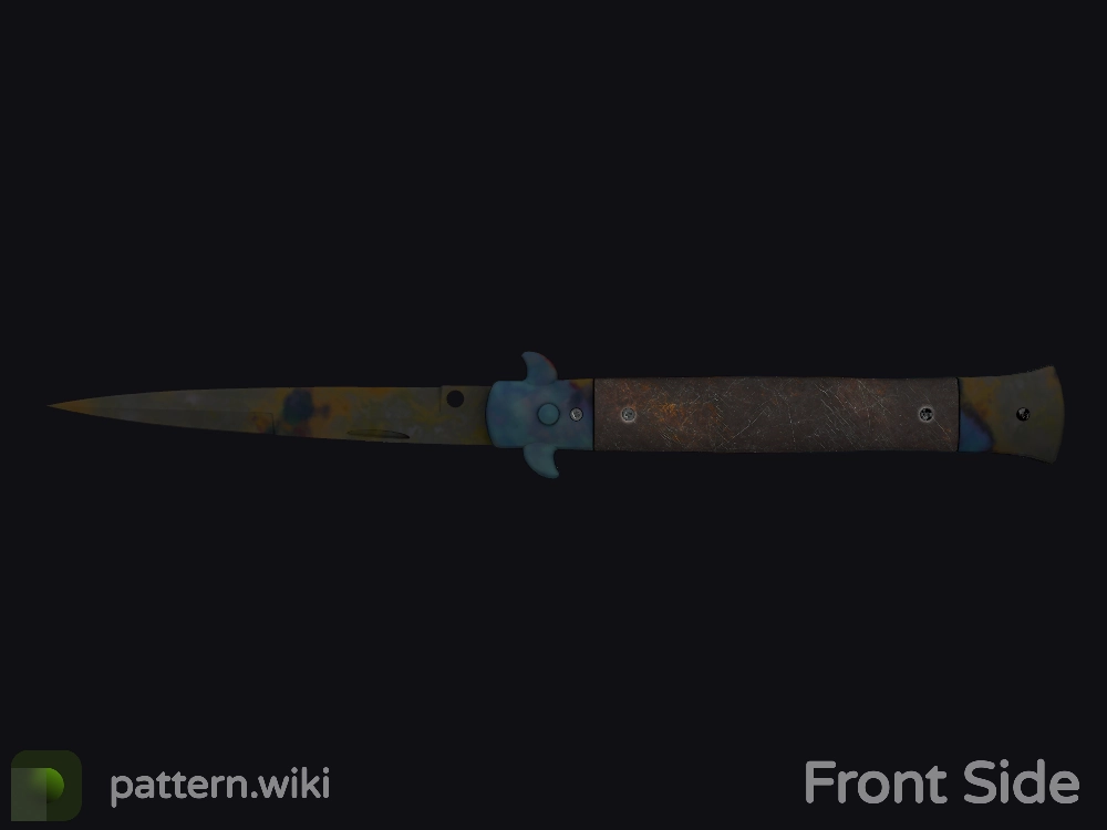 Stiletto Knife Case Hardened seed 103