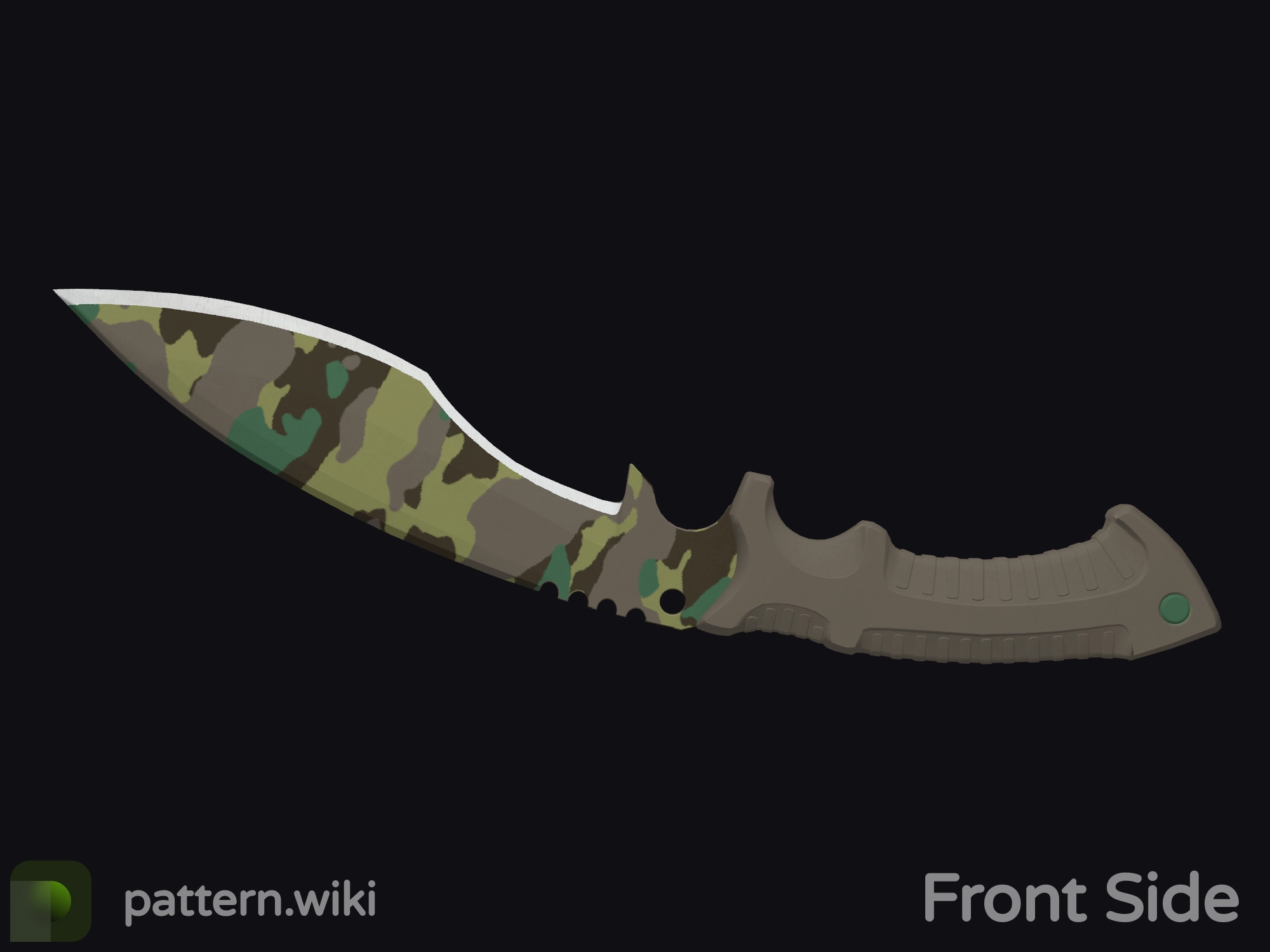 Kukri Knife Boreal Forest seed 897