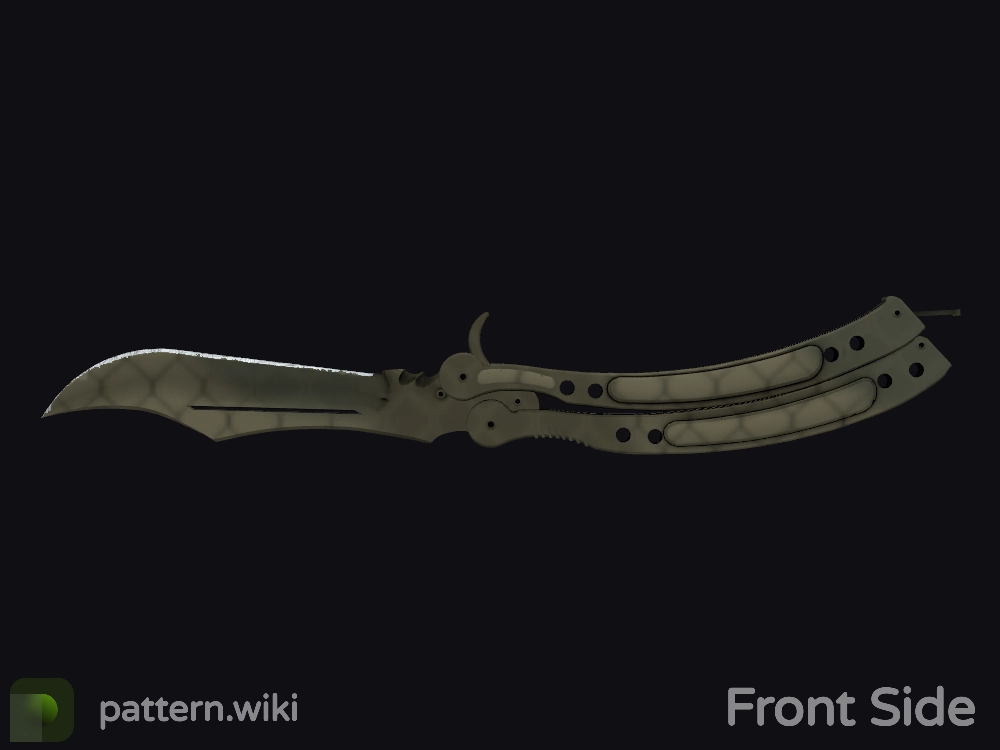 Butterfly Knife Safari Mesh seed 481