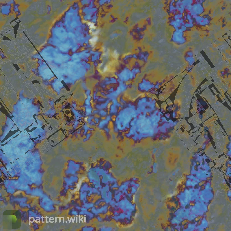 AK-47 Case Hardened seed 564 pattern template