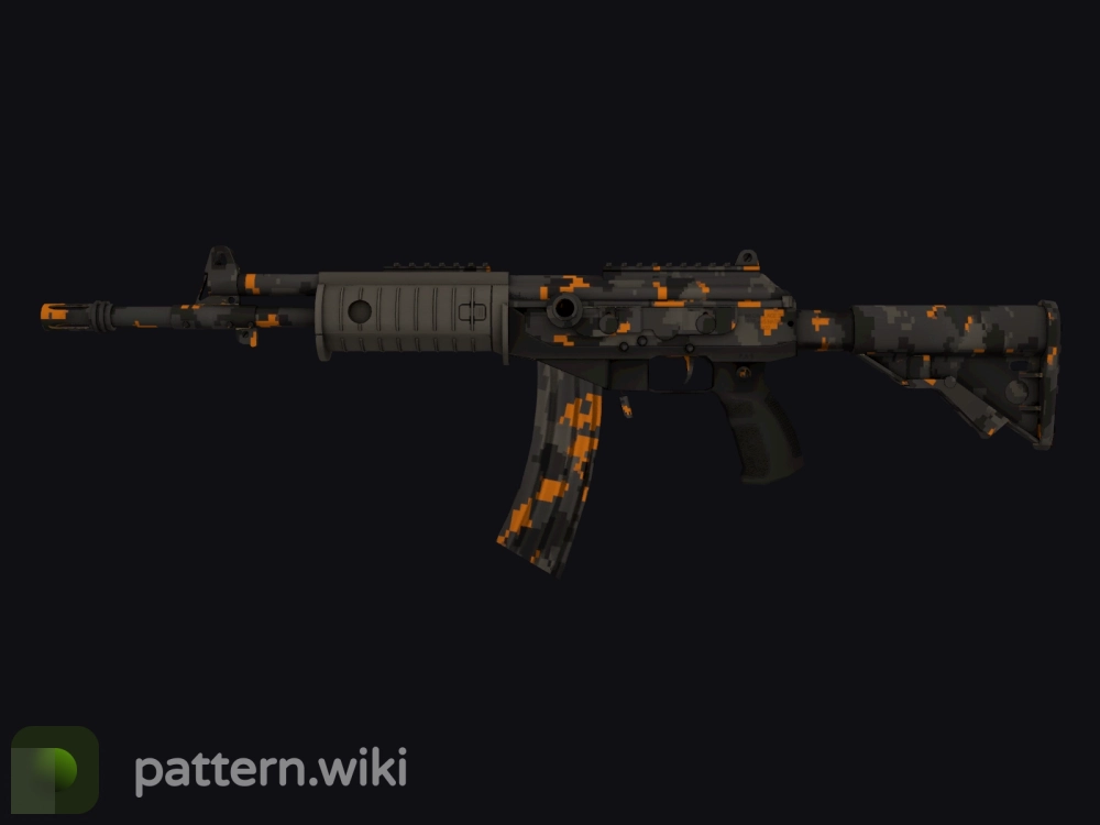 Galil AR Orange DDPAT seed 992