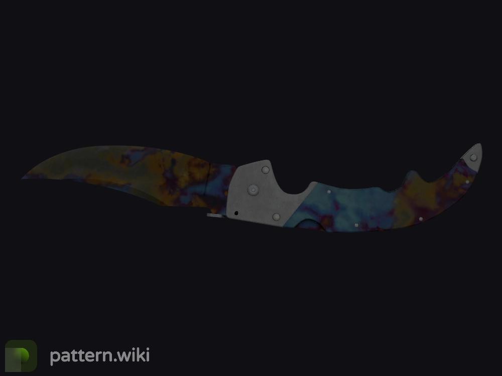 Falchion Knife Case Hardened seed 791