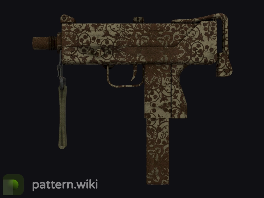 MAC-10 Sienna Damask seed 417