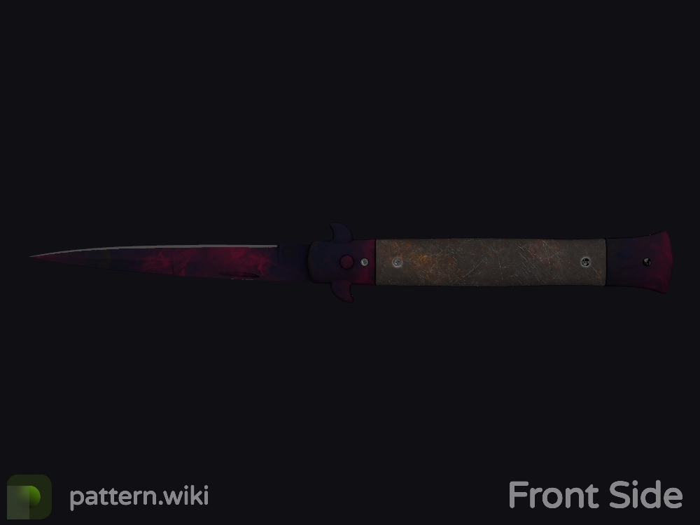 Stiletto Knife Doppler seed 287