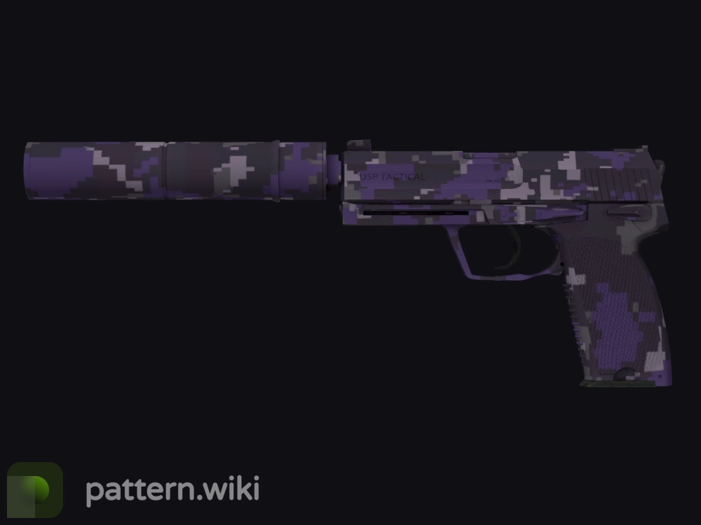 USP-S Purple DDPAT seed 63