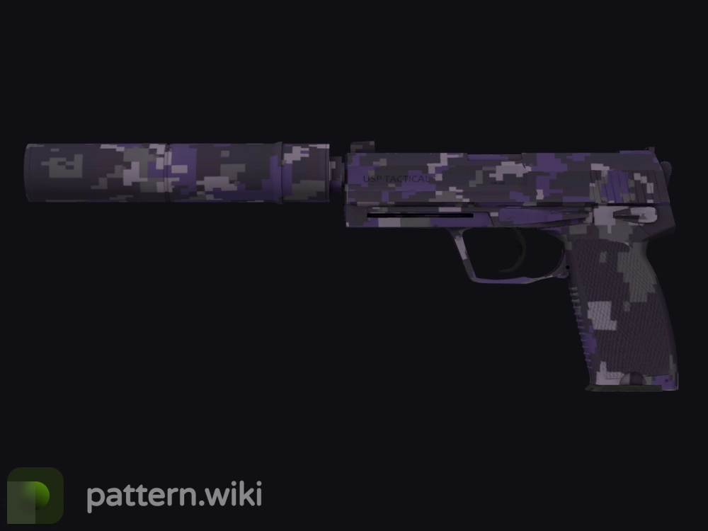 USP-S Purple DDPAT seed 384