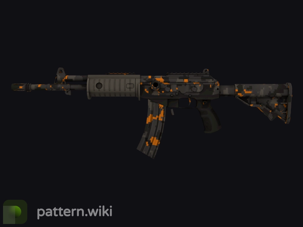 Galil AR Orange DDPAT seed 906