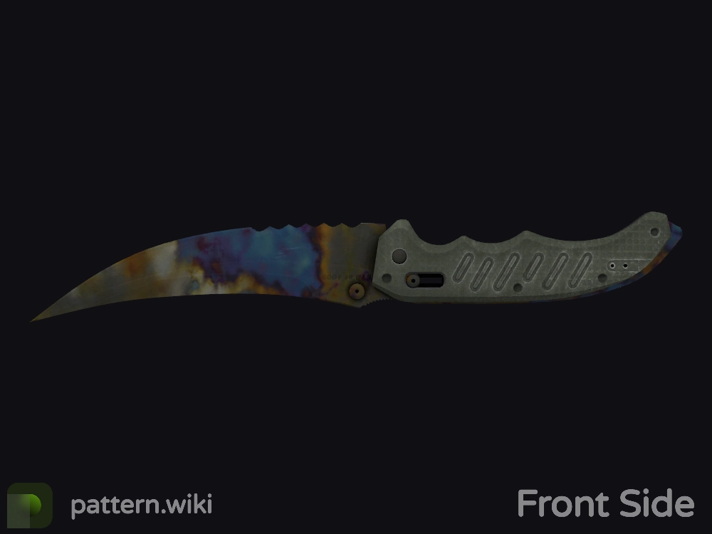 Flip Knife Case Hardened seed 861