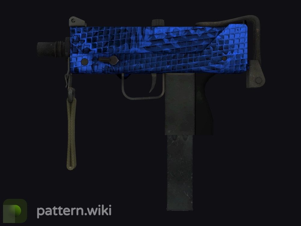 MAC-10 Lapis Gator seed 857