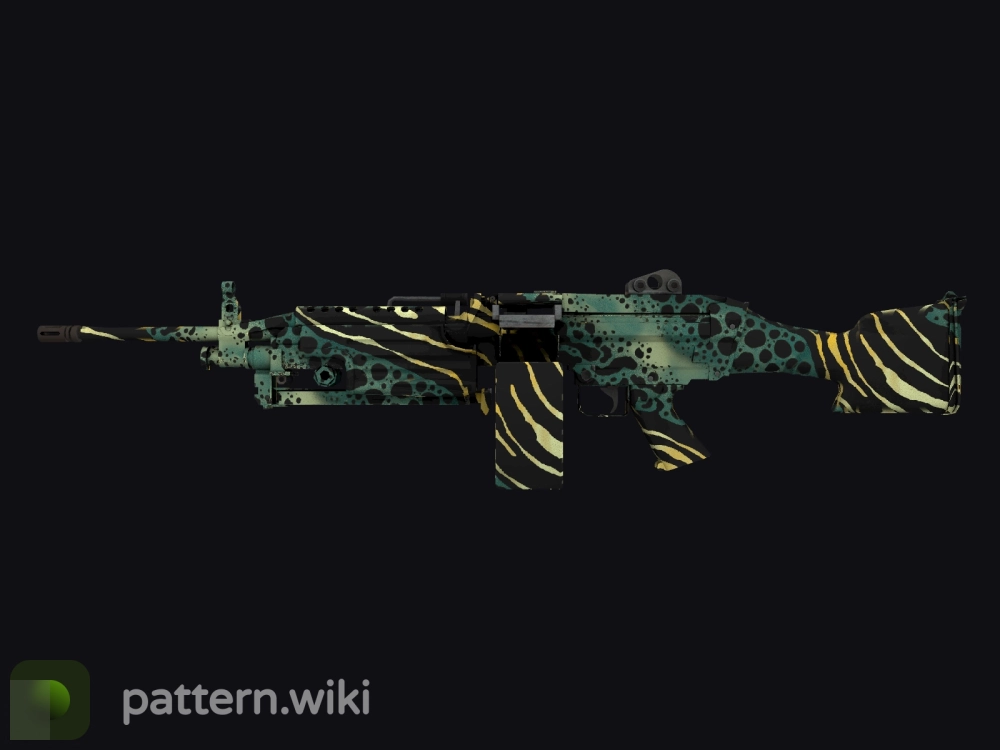 M249 Emerald Poison Dart seed 627