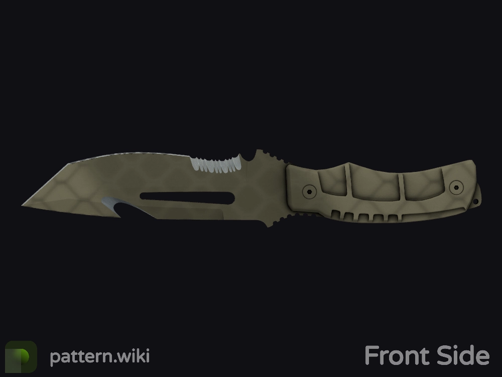 Survival Knife Safari Mesh seed 770