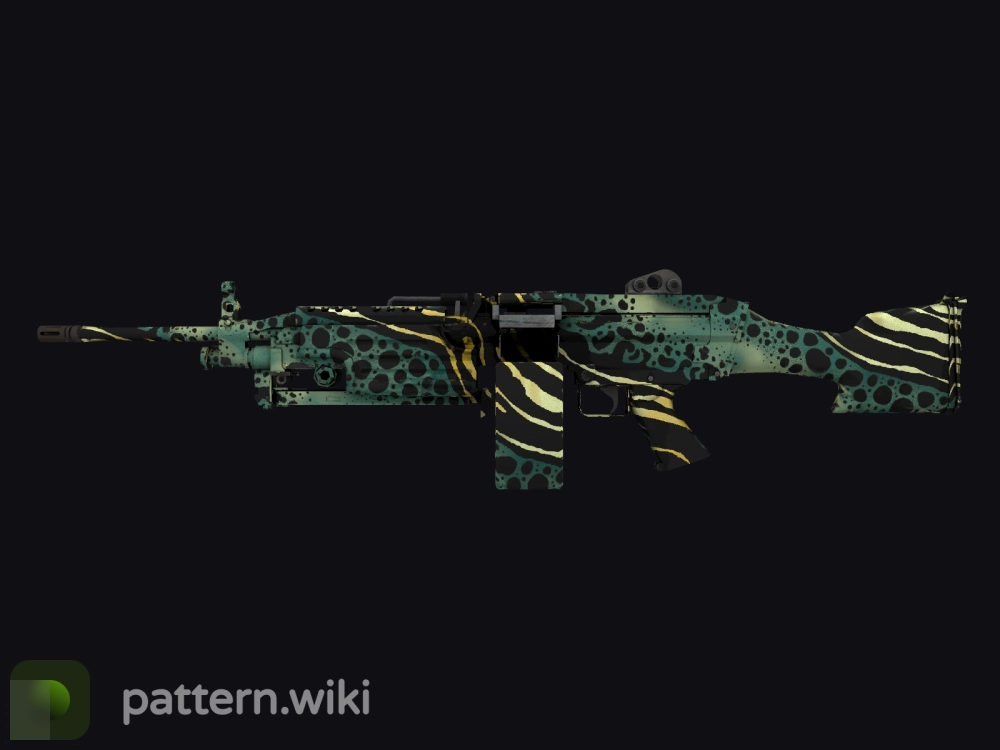 M249 Emerald Poison Dart seed 921