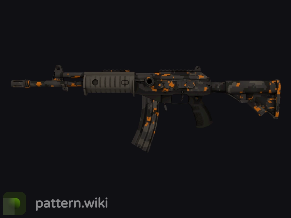 Galil AR Orange DDPAT seed 688