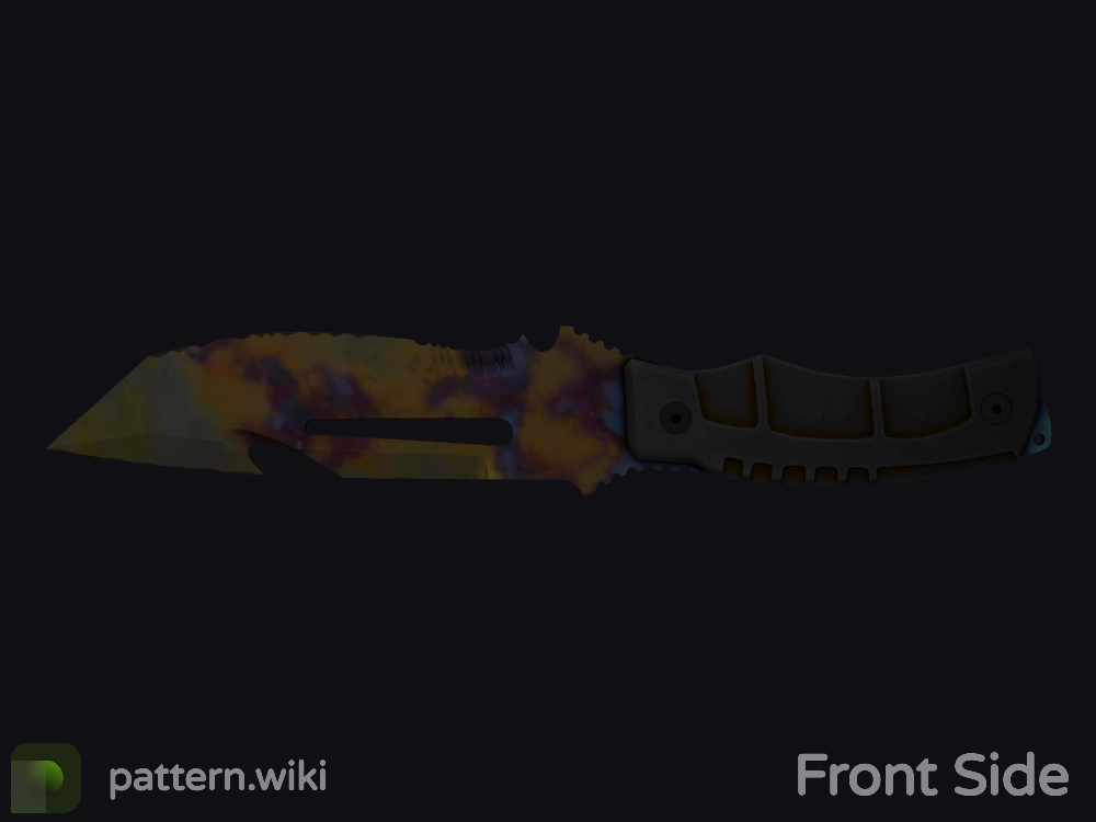 Survival Knife Case Hardened seed 714