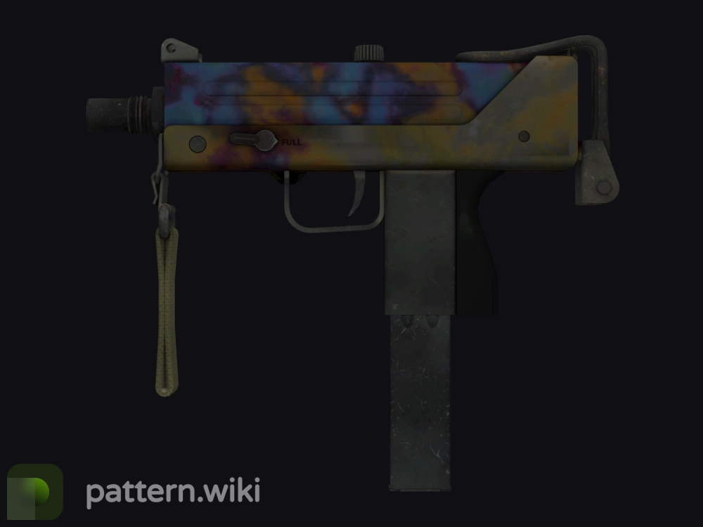 MAC-10 Case Hardened seed 519